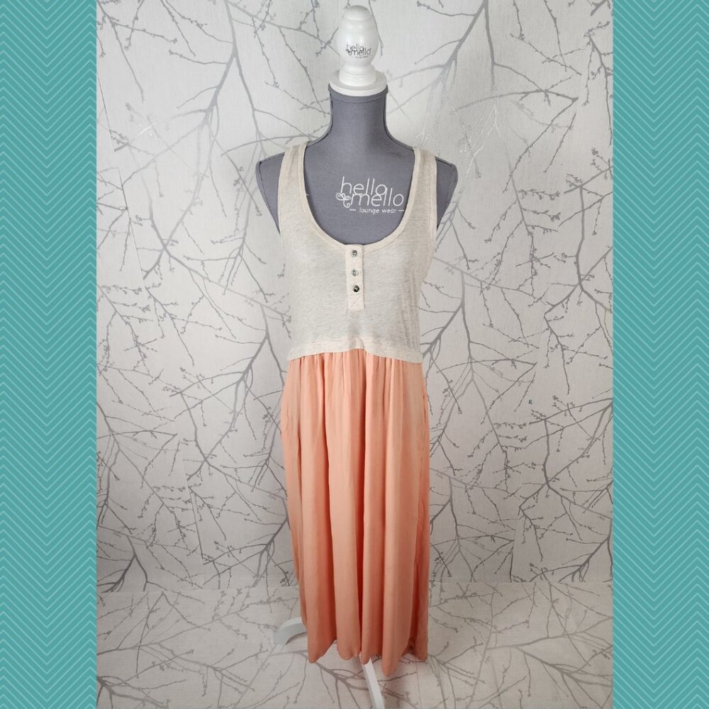 Funktional Colorblock Popover Flowy High Low Dress